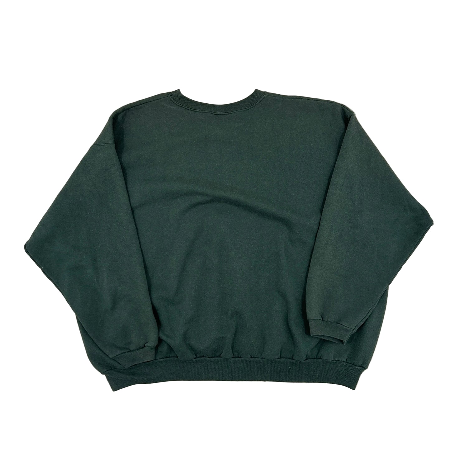 Vintage Jerzees Green Crew Neck Fleece Blank