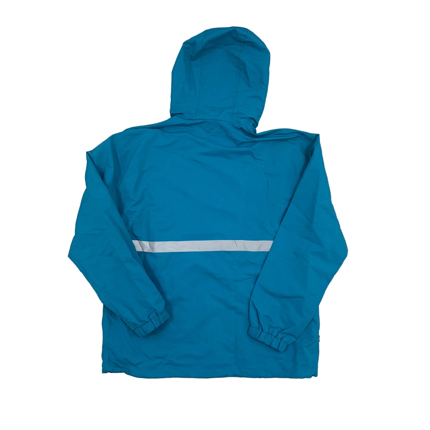 Obey Teal Quater Zip Wind Breaker