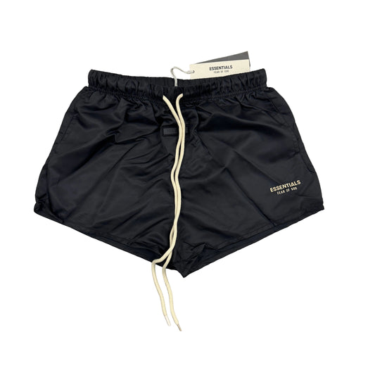 Essentials Jet Black Shorts