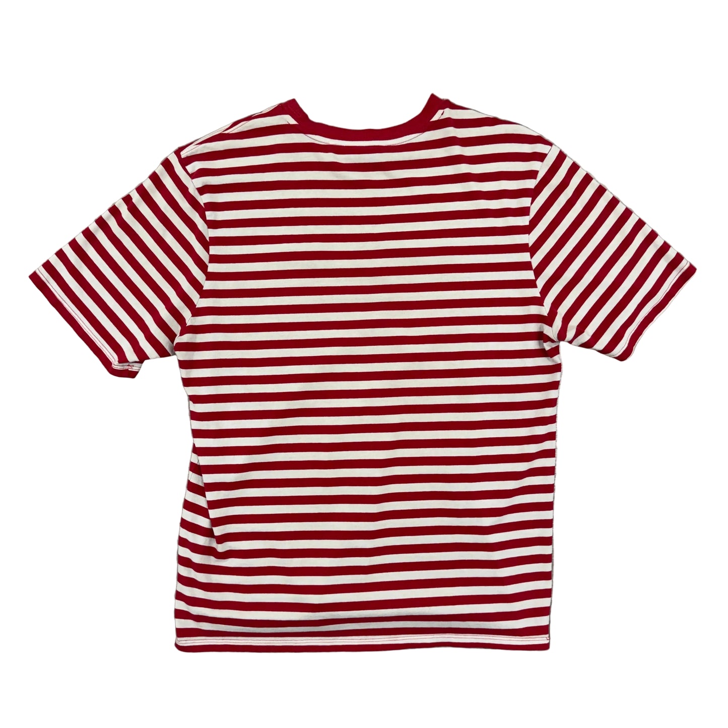 Guess Originals ASAP Rocky Red White Stripe Crewneck Tee