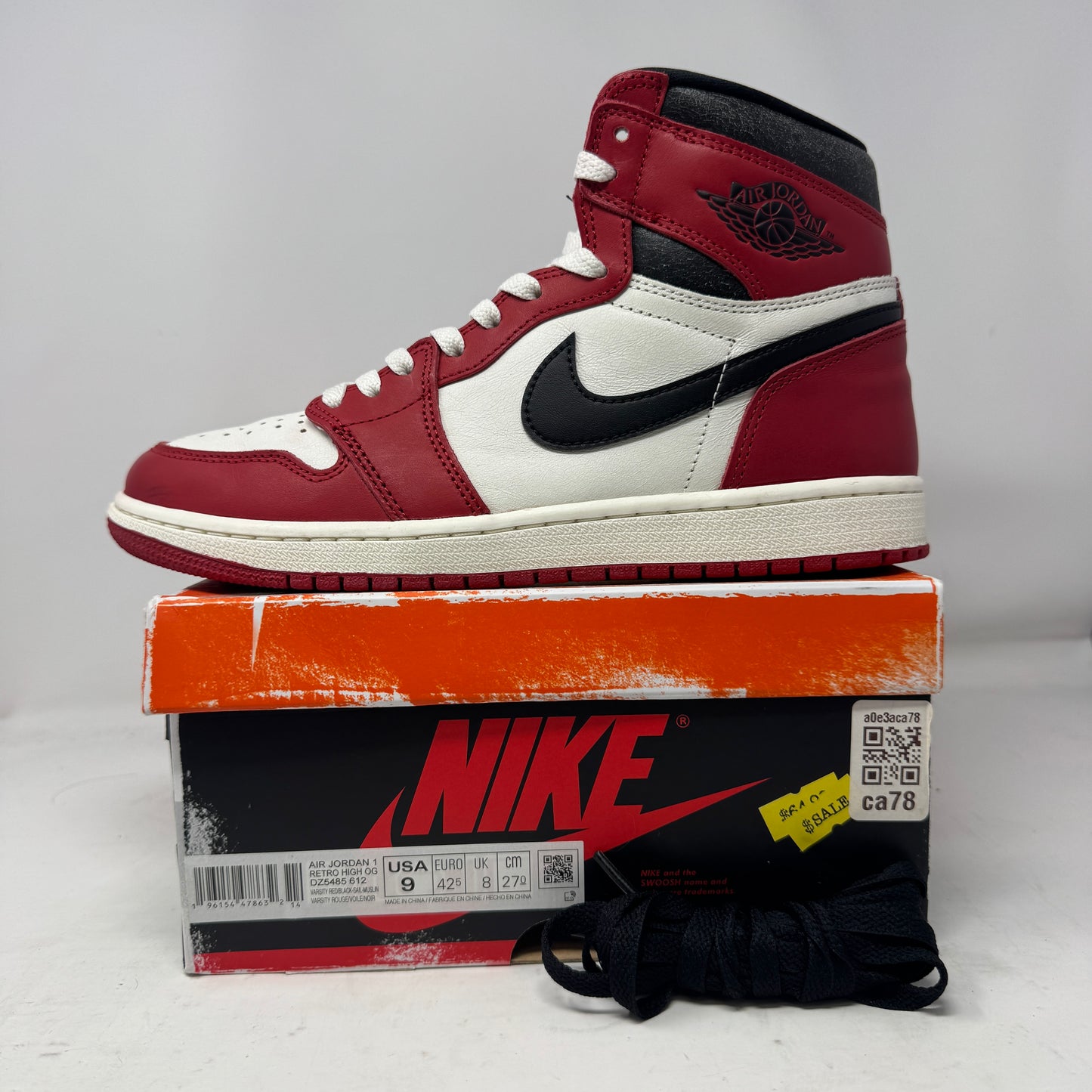 Jordan 1 Retro High OG Chicago Lost and Found