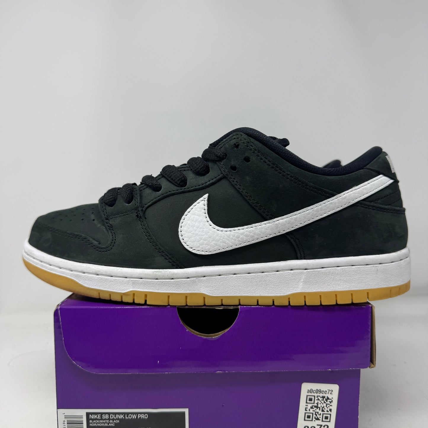 Nike SB Dunk Low Pro Black Gum
