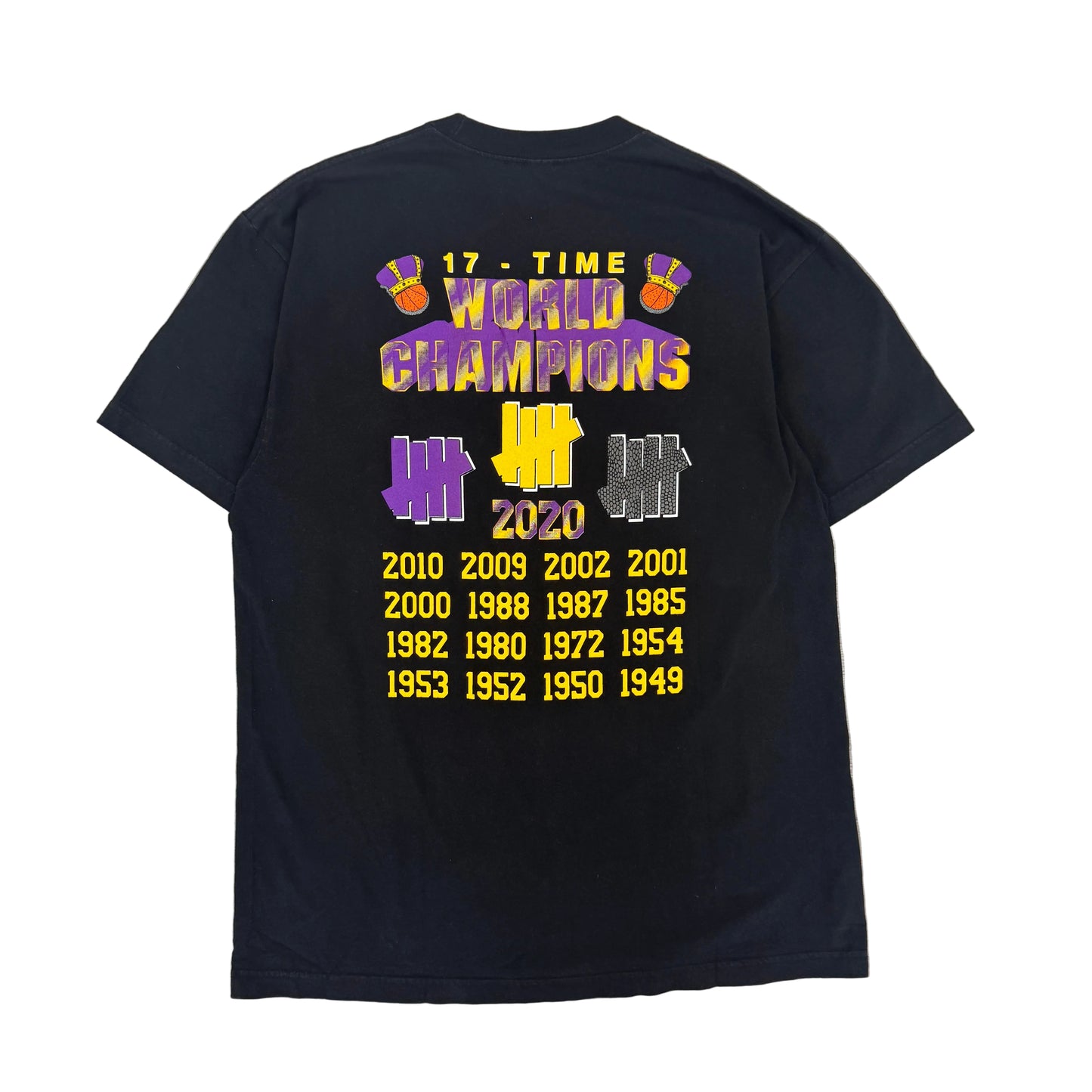 Undefeated Los Angeles Lakers NBA 2020 World Champions Tee