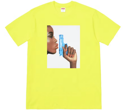 Supreme Water Pistol Tee Bright Yellow